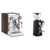 Biepi Sara PID, white/wood + Rocket Espresso SUPER FAUSTO, black