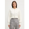 Mikina Calvin Klein Jeans LV047C247G béžová XXS
