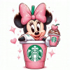 CUKROVÁ TLAČ jedlý obrázok na tortu Cukrová hmota Potlač Minnie Mouse Miki 6