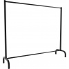Design-Shop Stojan na oblečenie Lara 150 x 38 x 120 Čierna