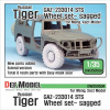 Gaz 233014 STS Tiger Sagged Wheel Set 1 for Meng