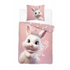 DETEXPOL Obliečky Princezná Zaječice Bavlna, 140/200, 70/80 cm