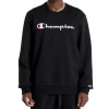 Mikina CHAMPION čierna LOGO Crewneck Sweatshirt 220254 KK001 NBK Veľkosť S