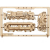 UGEARS 3D puzzle Parný Express 2,5D 79 dielikov