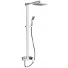 Sapho Ginko sprchová súprava nástenná s dažďovou sprchou chrómová 1101-43