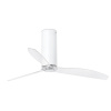 FARO TUBE FAN 32034 50,4“ matná biela/transparentná Reverzný stropný ventilátor