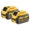 Sada akumulátorov FLEXVOLT 54V/18V XR 2x 6,0Ah/2.0Ah DEWALT DCB546T2
