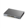 Zyxel GS1350-18HP-EU0101F sieťový prepínač Riadený L2 Gigabit Ethernet (10/100/1000) Podpora napájania cez Ethernet (PoE) Šedá (GS1350-18HP-EU0101F)