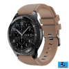 Silikónový remienok (šírka 22mm) – hnedá – Samsung Gear S3 / Watch 46mm / Huawei Watch GT / Vantage M