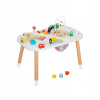 Drevený hrací stôl na rozvoj zručností so železničnou dráhou Aga4Kids - MR6154