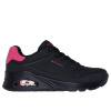 Skechers UNO Stand On Air Trainers Womens Black/Pink 7 (40)