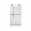 KERRA CLASSIC WHITE sprchový box s batériou, 90x90x209cm