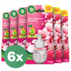 Náplň Air Wick Cherry Blossom a Raspberry do elektrického osviežovača vzduchu 6x19ml Air Wick