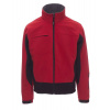 PAYPER STORM 000215-0053 / Softshellová bunda s kapucňou v golieri - červená/čierna XS