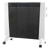 German Závesný konvektor s termostatom / 1200 W / 3 stupne ohrevu / do 12 m2 / biela/čierna