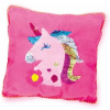 Vankúš s trblietavým jednorožcom - rôzne druhy