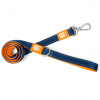 Max&Molly Short Leash Matrix Orange - klasické vodítko pre psa s reflexným prešívaním, 120 cm - L
