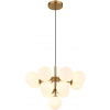 Globo Lighting Grappy závesné svietidlo x5 W biela-zlatá 56143-13G