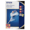 Epson Ultra Glossy Photo Paper, foto papier, lesklý, biely, R200, R300, R800, RX425, RX500, 10x15cm C13S041943