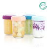 Babymoov sklenené misky s viečkami 4x 220ml