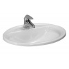 Laufen Pro - Zápustné umývadlo, 560 mm x 440 mm, 1 otvor na batériu, biela H8139510001041