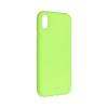 Kryt Roar Colorful Jelly Case - iPhone XR žltý limetkový