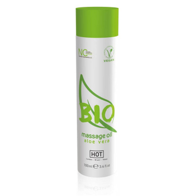 HOT Bio Massage Oil Aloe Vera 100ml (VEGAN MASSAGE OIL)