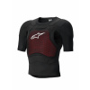 Chránič těla BIONIC PLASMA LT krátký rukáv, ALPINESTARS (černá/červená/bílá, vel. S)