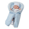 Berbesa Luxusná detská bábika-bábätko chlapček Alex 28cm 28 modrá