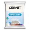 Cernit Number ONE modelovacia hmota na výrobu korálok opaque white 56 g