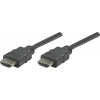 Manhattan HDMI kabel Zástrčka HDMI-A, Zástrčka HDMI-A 1.00 m černá 308816 HDMI kabel