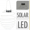 Vysiace svetlá, lampy - Špirálová solárna záhradná lampa 40 teplých LED (Vysiace svetlá, lampy - Špirálová solárna záhradná lampa 40 teplých LED)