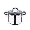MASTERPRO Hrniec s pokrievkou nerez FOODIES 20 cm 4 l