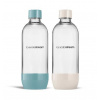 SodaStream Príslušenstvo - Fľaša 1 l, 2 ks, modrá/béžová 42007123