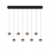 Trio Leuchten ZÁVESNÉ LED SVIETIDLO, 150/13/200 cm - Interiérové svietidlá - 004102195705