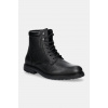 Kožená obuv Tommy Hilfiger HILFIGER OUTDOOR WARM LTH BOOT pánska, čierna farba, FM0FM05192 EUR 40