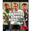 Grand Theft Auto V GTA 5 - Premium Online Edition & Whale Shark Card Bundle - Rockstar Launcher PC