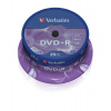 DVD+R Verbatim 4,7 GB (120min) 16x 25-cake