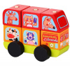 Cubika 13197 Minibus šťastná zvířátka 7 dílů
