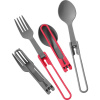 MSR lžíce FOLDING UTENSILS SPOON/FORK 4Pc Spoon & Fork Kit
