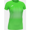 Joma Dámske tričko ELITE VII T-SHIRT FLUOR GREEN-WHITE S/S Veľkosť: M