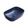 Mexen Rita, umývadlo na dosku 45x32x14 cm, tmavá modrá matná, 21084542
