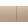 Geberit Sigma70 - Ovládanie splachovania, easy to clean, kefované červené zlato 115.622.QB.1
