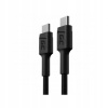 Green Cell KABGC31 USB, USB 2.0 USB C, 0,3m, černý