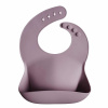 Mushie silikónový podbradník Variant: pale-mauve