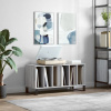 vidaXL Skrinka na platne sivá sonoma 100x38x48 cm kompozitné drevo - Sivá - 118850-65513