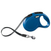 Vodítko FLEXI Classic NEW S opasok 5m/15kg modrá