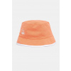 Detský obojstranný klobúk United Colors of Benetton oranžová farba, bavlnené, 6YPLGA01G 6YPLGA01G.P.Seasonal 51