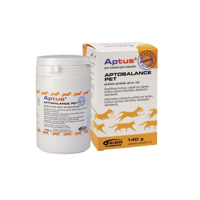 Aptus aptobalance pet prášok pre psov a mačky 140 g
