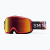 Detské lyžiarske okuliare Smith Daredevil Jr patrol mixed signals/red sol-x mirror